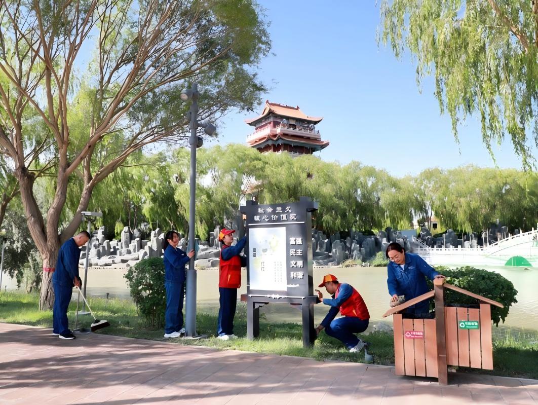  国网玉门市供电公司：“志愿红”守护“生态绿” 助力生态与电力双提升