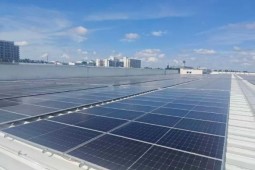 海口美蘭機場西貨運站3MW分布式光伏項目正式投運